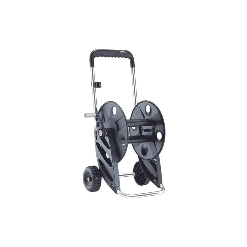 CLABER 8977 avvolgitubo silver all in alluminio carrello capacita max 60 metri - 4