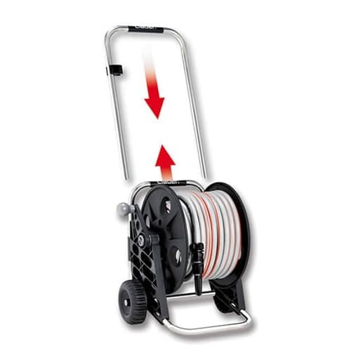 carrello avvolgitubo CLABER genius compact pronto 25mt 8858 tubo uso irrigazione - 2