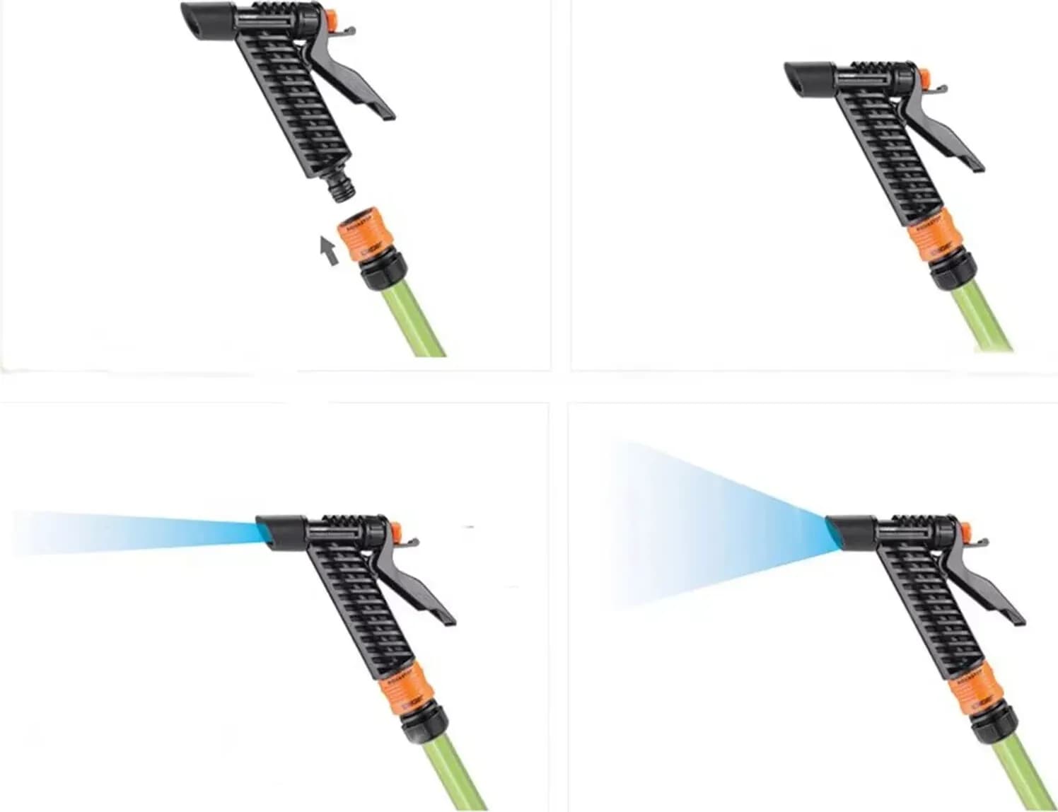 CLABER 8756 lancia a pistola per irrigazione giardino balcone 8966 - 2