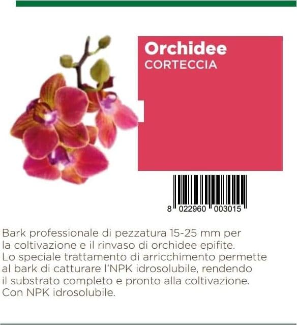 Greenview Terriccio di alta Qualità Specifico per le piante per Orchidee 5LT - 3