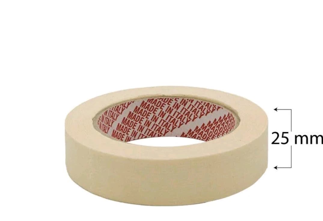 Rotoli nastro adesivo di carta gommata carrozzeria mascheratura 19 25 30 38 50 - 3