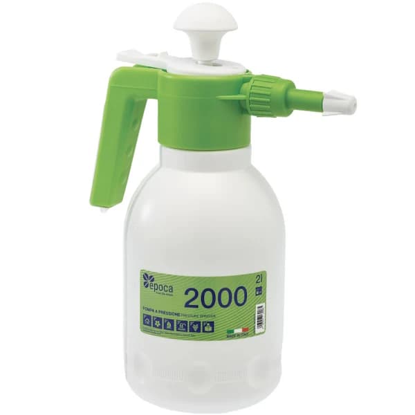 Spruzzatore a pressione per giardinaggio spruzzino manuale da 2LT nebulizza 360° - 3