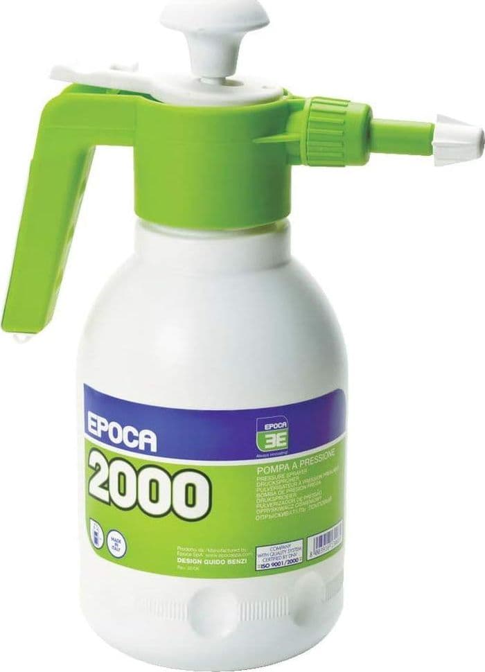 Spruzzatore a pressione per giardinaggio spruzzino manuale da 2LT nebulizza 360° - 5