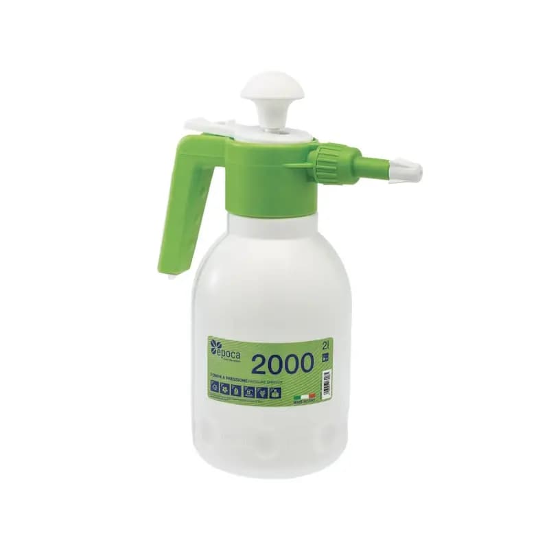 Spruzzatore a pressione per giardinaggio spruzzino manuale da 2LT nebulizza 360° - 7