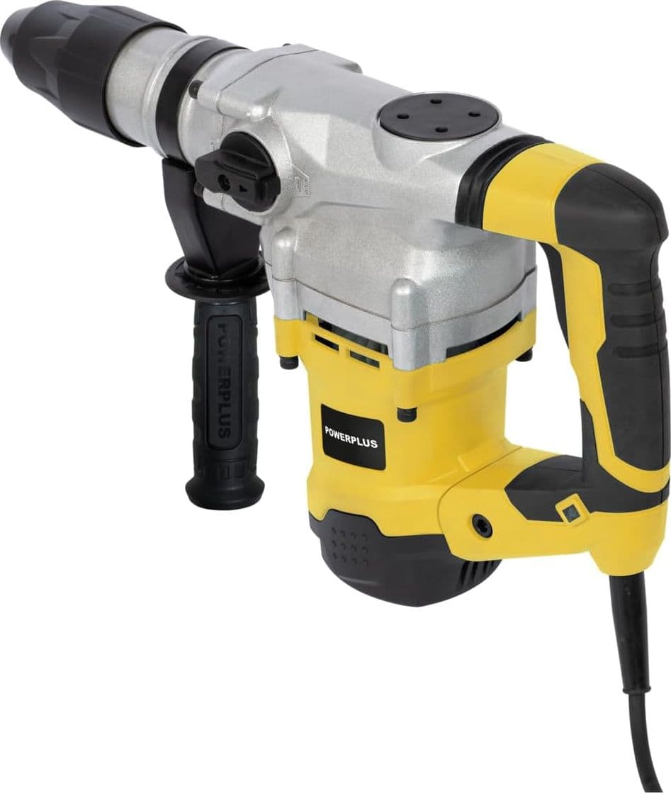 MARTELLO DEMOLITORE 1500W 3 FUNZIONI IN VALIGETTA SDS MAX POWERPLUS CON 3 PUNTE - 2