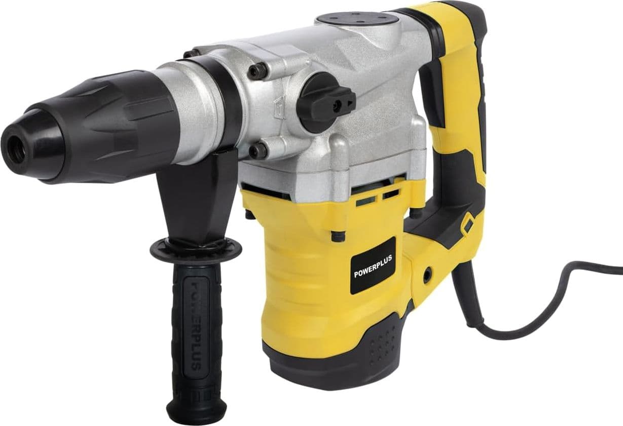 MARTELLO DEMOLITORE 1500W 3 FUNZIONI IN VALIGETTA SDS MAX POWERPLUS CON 3 PUNTE - 3