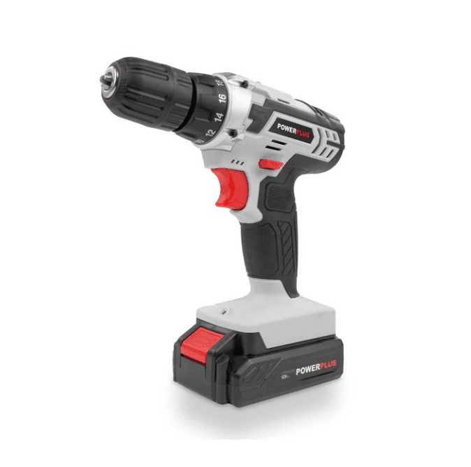 Trapano avvitatore powerplus 12v powc1051 20nm batteria litio 1,3ah peso 1,5 kg - 2