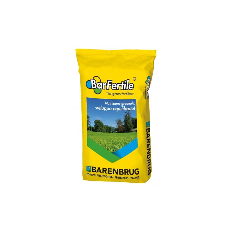 Concime Barenbrug 20 kg per prato BarFertile Maintenance NPK 23-5-8 +Mg +S + Fe - 3