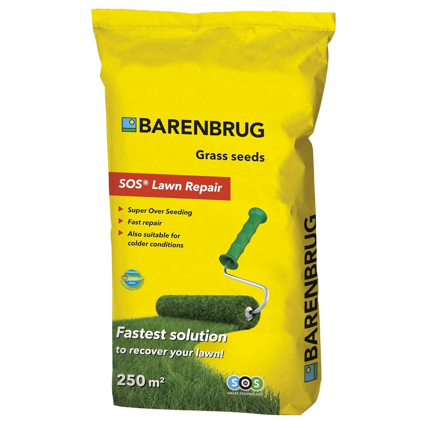 seme prato rigenerativa Barenbrug SOS Prato Repair Germinazione Veloce 5kg 250mq - 2