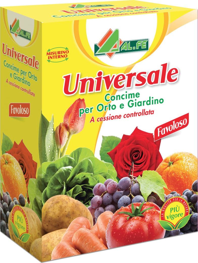 Concime Universale ALFE Minerale a Basso Tenore di Cloro Orto e Giardino 1kg