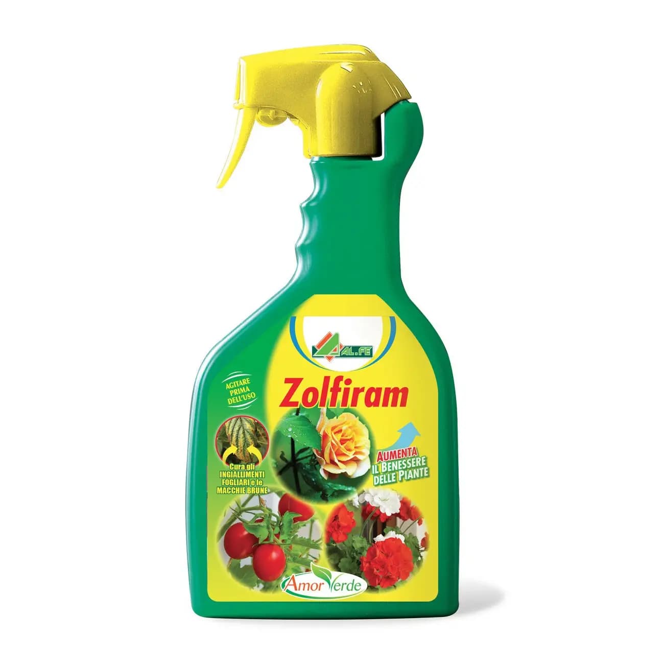 AL.FE RAME E ZOLFO LIQUIDO Integratore fogliare ZOLFIRAM PRONTO USO 750 ML - 2
