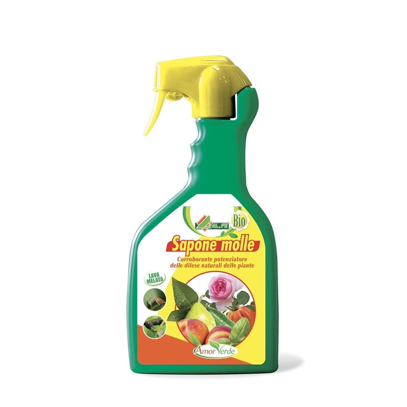 ALFE SAPONE MOLLE di POTASSIO 750 ml  LAVA MELATA AFIDI BIOLOGICO CORROBORANTE - 2