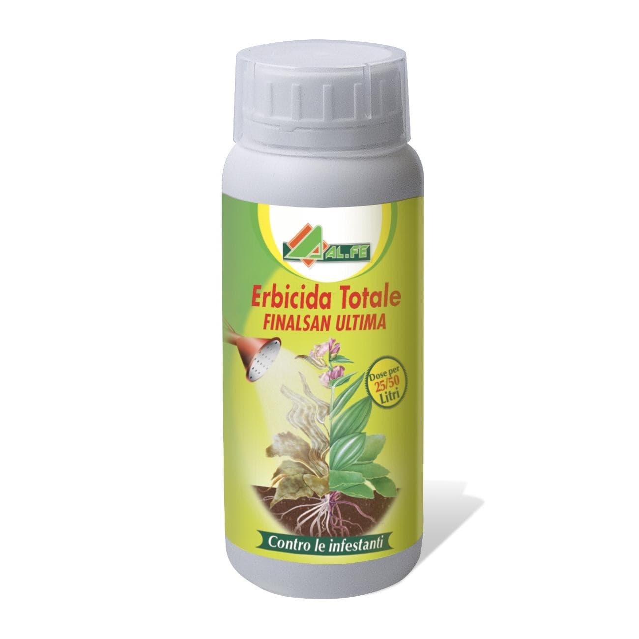 AL.FE Diserbante totale erbicida Finalsan contro le erbe infestanti 500 ml - 2