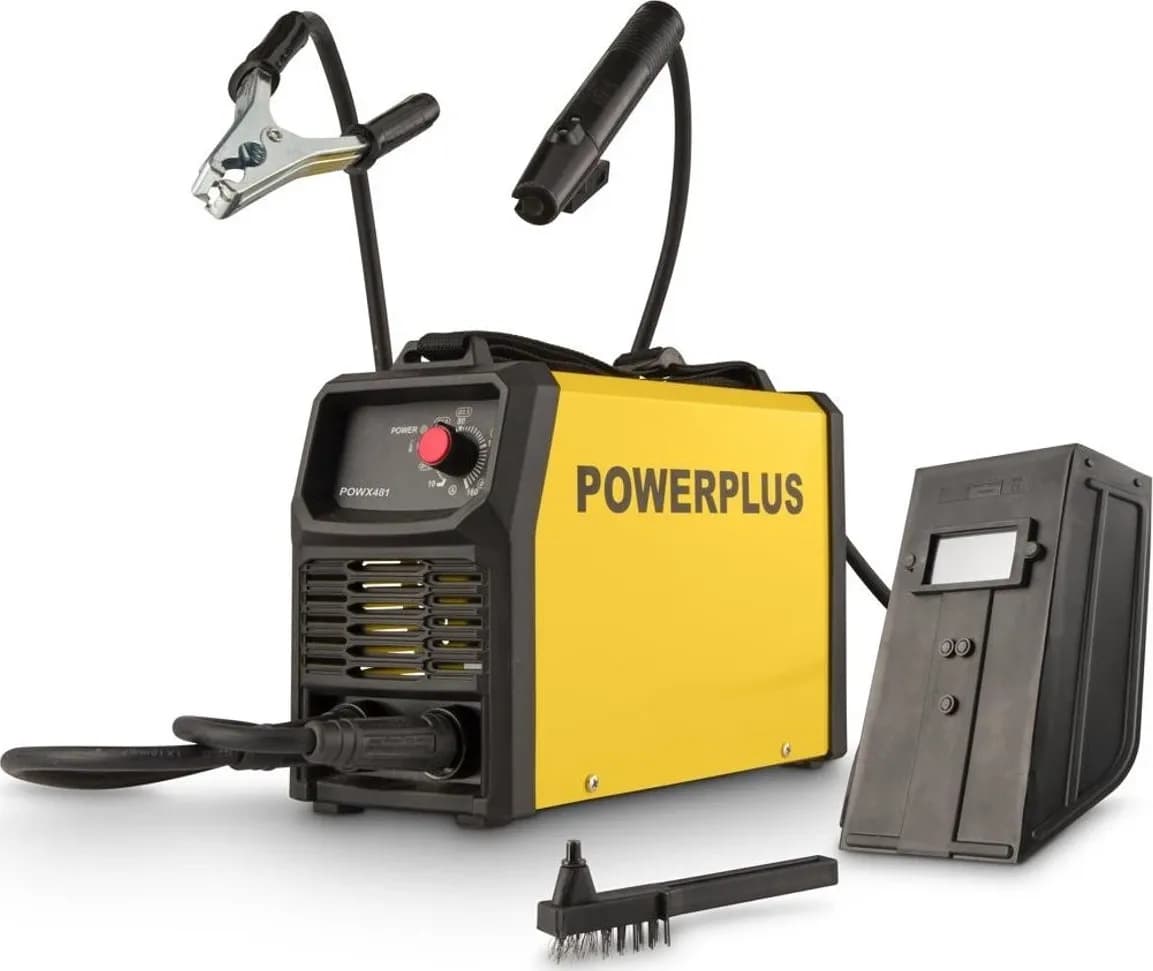 Saldatrice elettrica inverter professionale POWERPLUS POWX481 A elettrodo 160 A - 2