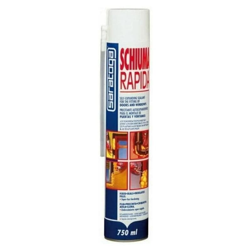 Saratoga SCHIUMA RAPIDA poliuretanica autoespandente uso manuale 750ml 40lt - 3