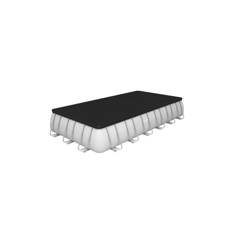 PISCINA FUORI TERRA BESTWAY POWER STEEL FRAME RETTANGOLARE CM.732X366X132 56475 - 7