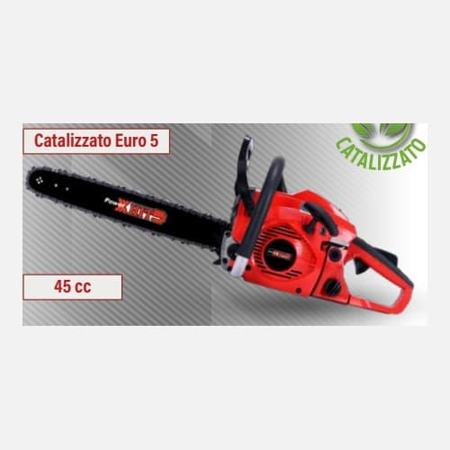 MOTOSEGA DA POTA E TAGLIO  POWERX HIT PHM45 A SCOPPIO Barra da 45cm MOTORE 45cc - 3