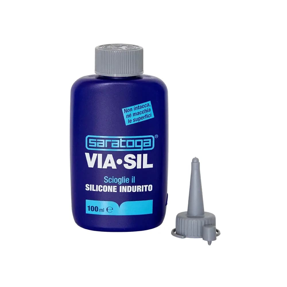 SARATOGA VIA SIL INDURITO RIMUOVISILICONE PER SILICONE VECCHIO E INDURITO 100 ML - 2