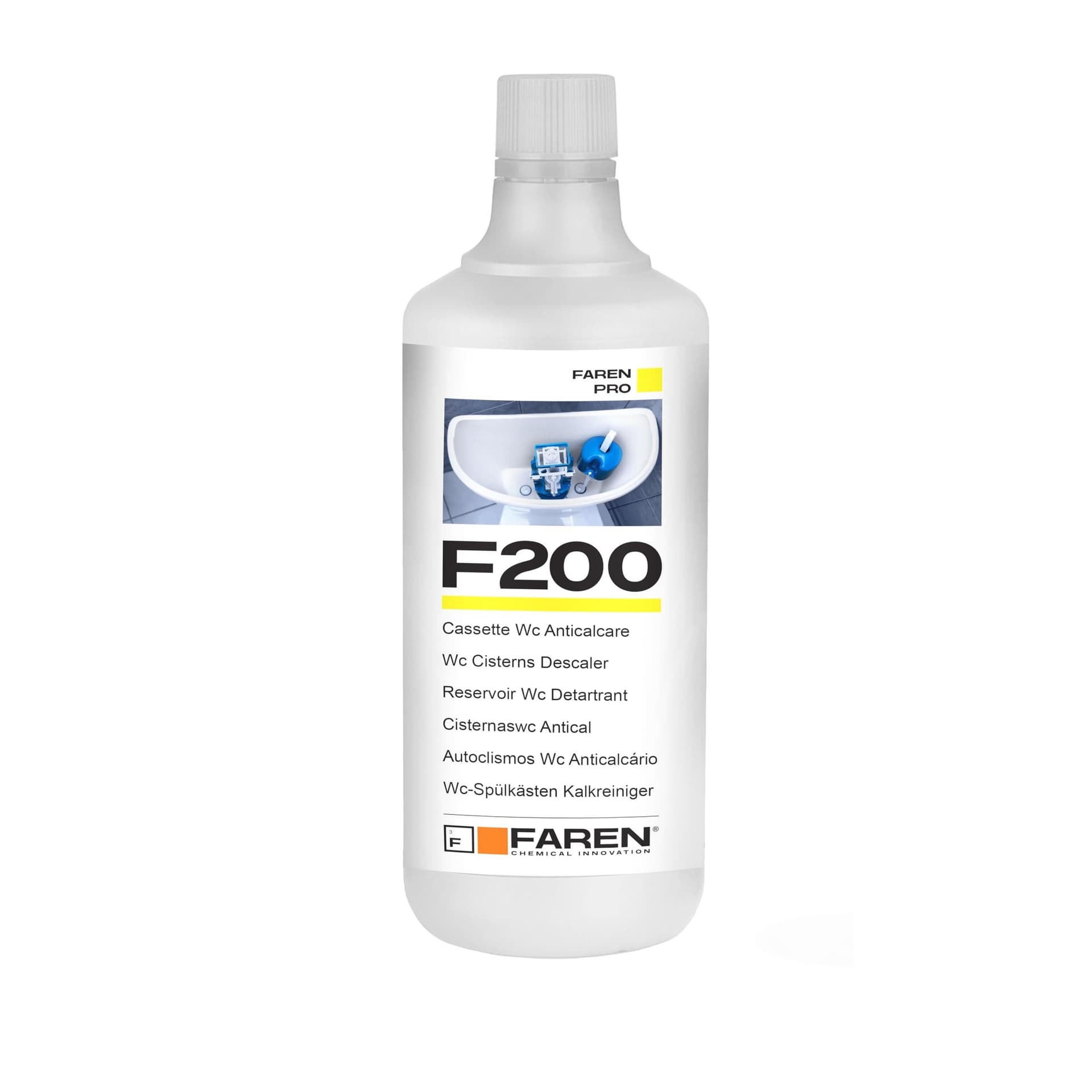 Faren F200 Anticalcare Disincrostante per cassette incasso Wc da 1 lt - 2