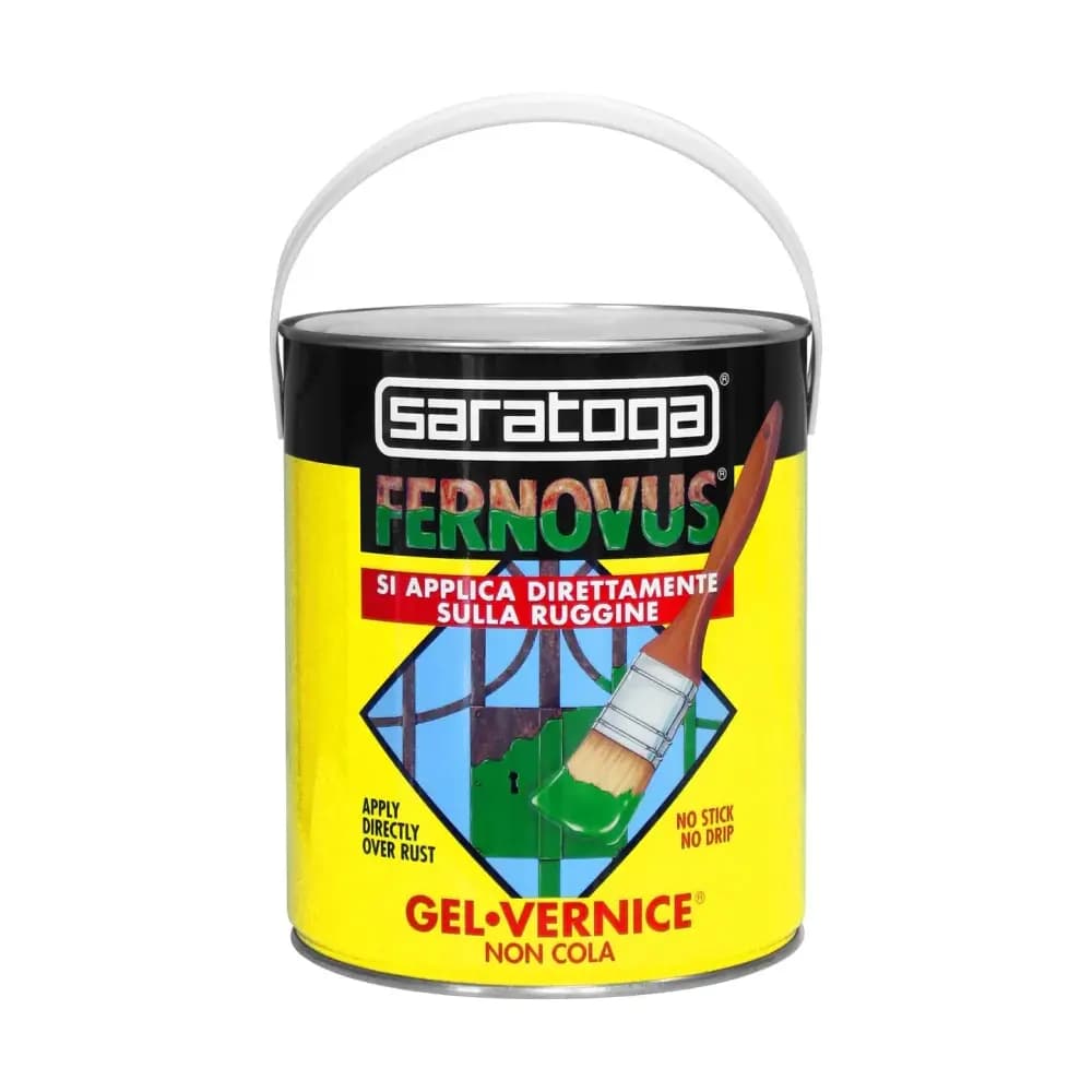 Fernovus Saratoga Vernice Gel Pittura Smalto Antiruggine effetto 2in1 da 2,5 lt - 2