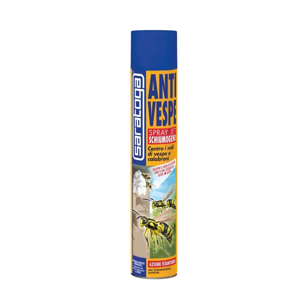 Saratoga Anti Vespe Spray Jet Schiumogeno Contro Nidi di Vespe e Calabroni-750ml - 2