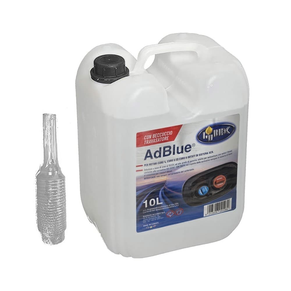 AD-BLUE IN TANICA DA 10 LT LUBEX / AREXONS LUBEX 86B21513 con imbuto a becco - 2