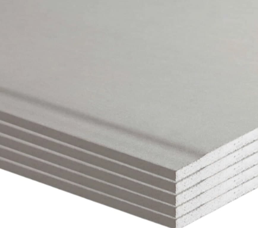 5 Pannelli in Cartongesso - 100x120cm- Sp. 9,5 e 12,5mm Controsoffitto Parete - 13