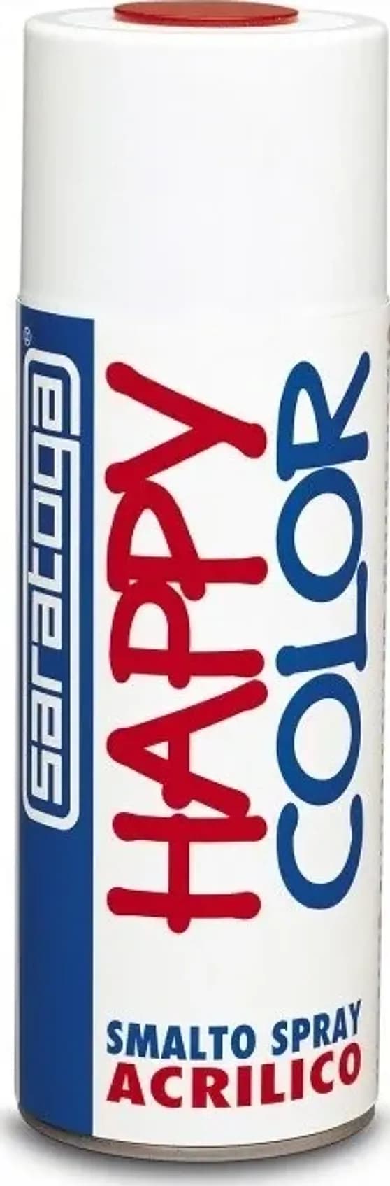 Vernice Spray SARATOGA HAPPY COLOR Acrilica Sovravernicilbile Bomboletta 400 ml. - 4
