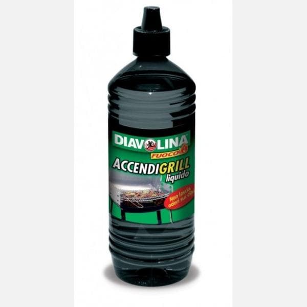 Diavolina ACCENDIGRILL LIQUIDO  1 Lt - Accendi Fuoco per Grill Barbecue, Camini - 2
