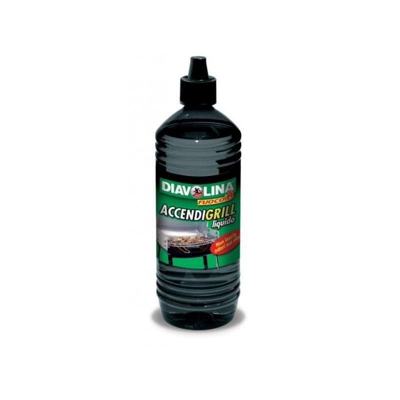 Diavolina ACCENDIGRILL LIQUIDO  1 Lt - Accendi Fuoco per Grill Barbecue, Camini - 3