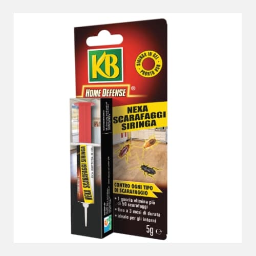 KB Nexa FOVAL GEL per SCARAFAGGI e Blatte  5 gr Siringa Pronto Uso Insetticida - 2