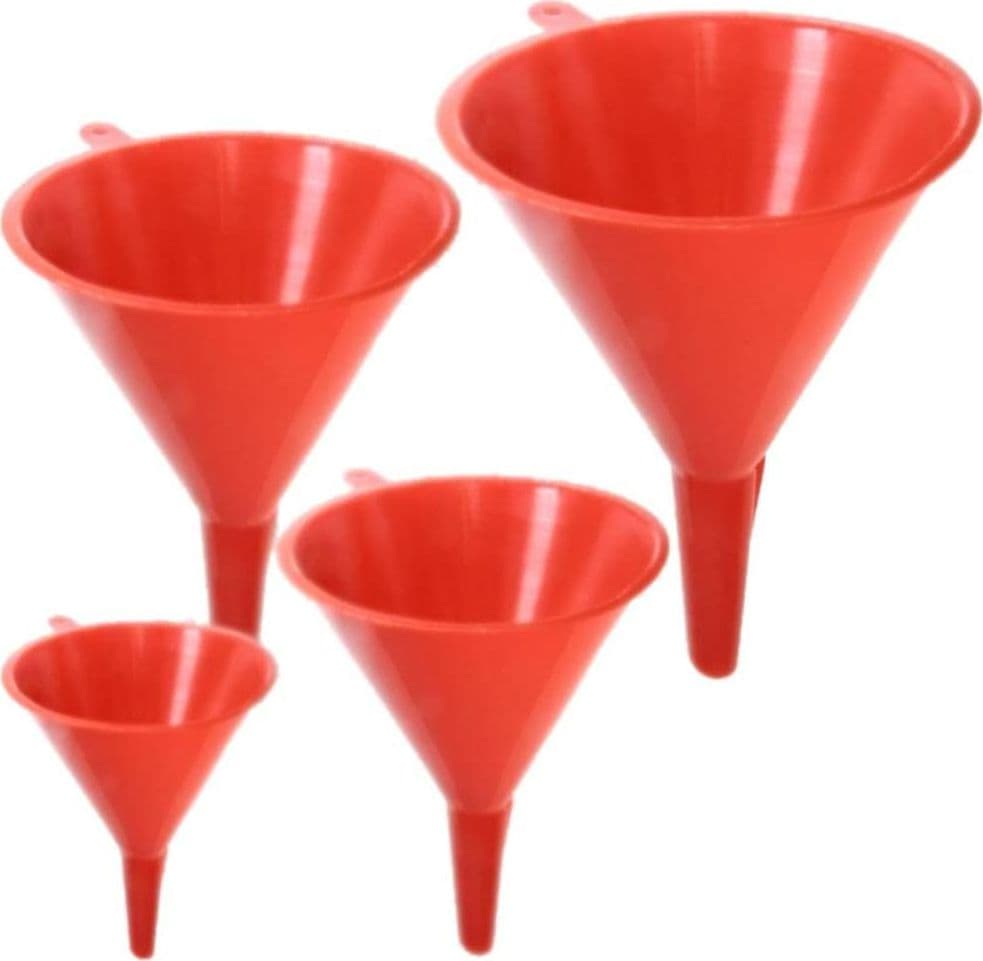 Set 4 Imbuti Travaso Liquidi Carburante Olio Auto Moto Mistral dm 50-75-100-125 - 2