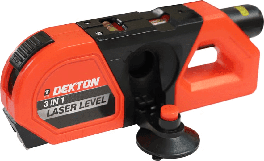 LIVELLA LASER MULTIFUNZIONE AVRO FLESSOMETRO METRO 2,4M MISURAZIONE PARETI - 4