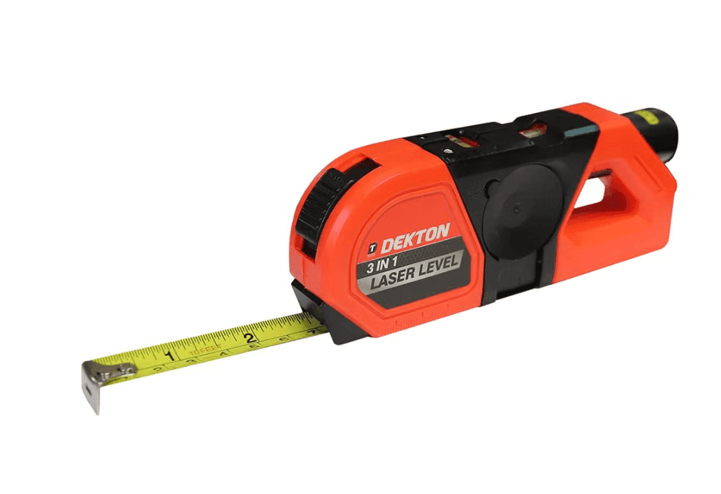 LIVELLA LASER MULTIFUNZIONE AVRO FLESSOMETRO METRO 2,4M MISURAZIONE PARETI - 5
