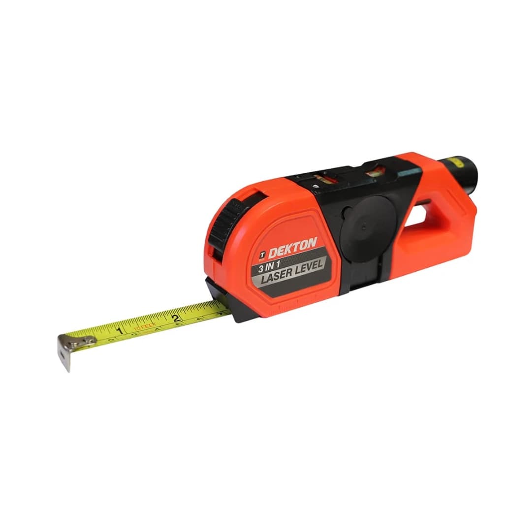 LIVELLA LASER MULTIFUNZIONE AVRO FLESSOMETRO METRO 2,4M MISURAZIONE PARETI - 9