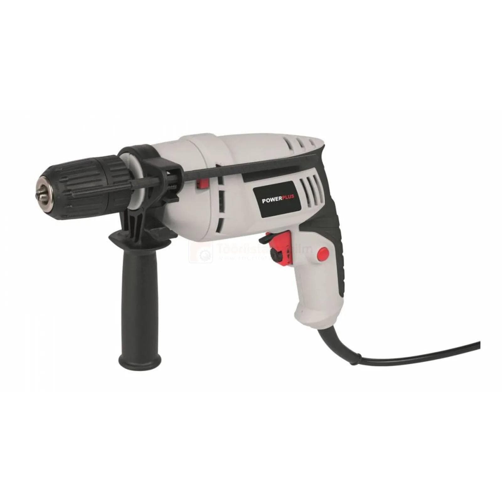 TRAPANO A PERCUSSIONE POWERPLUS POWC10200 600W MANDRINO AUTOSERRANTE 13MM REVERS - 4