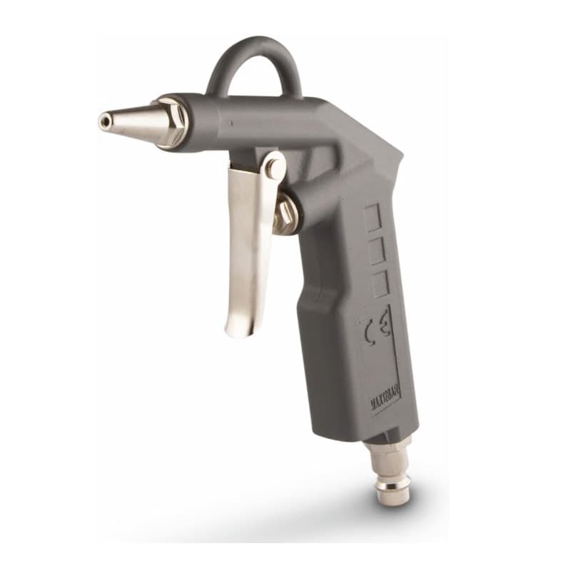 PISTOLA SOFFIAGGIO COMPRESSORE ARIA COMPRESSA HIT 119401 UGELLO CORTO - 2