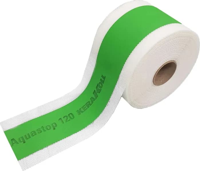 Aquastop 120 Nastro Impermeabilizzante Giunti Bandella Elastica Kerakoll 50 m - 5