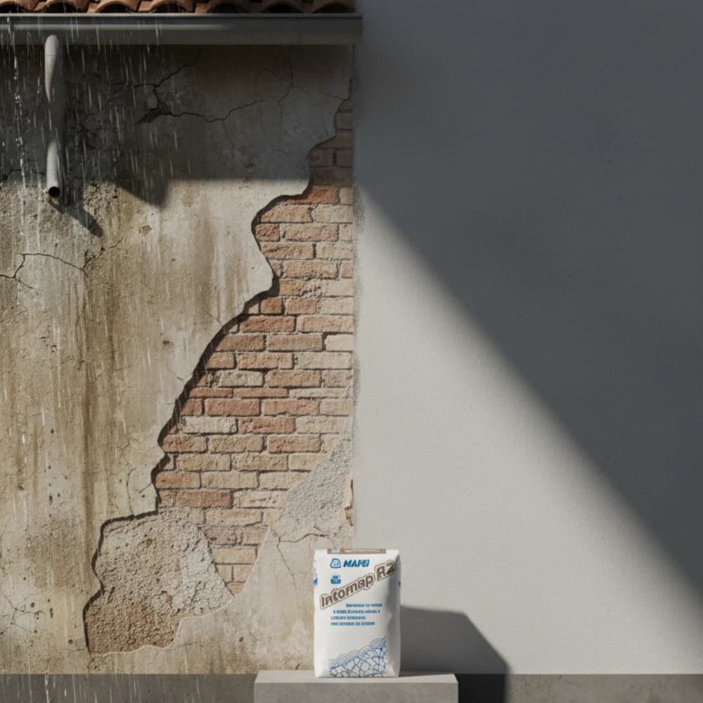 MAPEI INTOMAP R2 FIBRO KG25 INTONACO FIBRO RINFORZATO PER INTERNI ED ESTERNI - 3