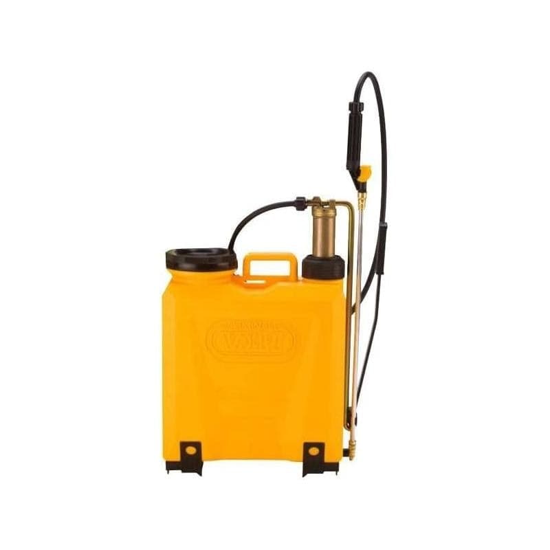 POMPA IRRORATRICE VOLPI 15 LT 78SF A SPALLA POMPANTE E LANCIA IN OTTONE E INOX - 7