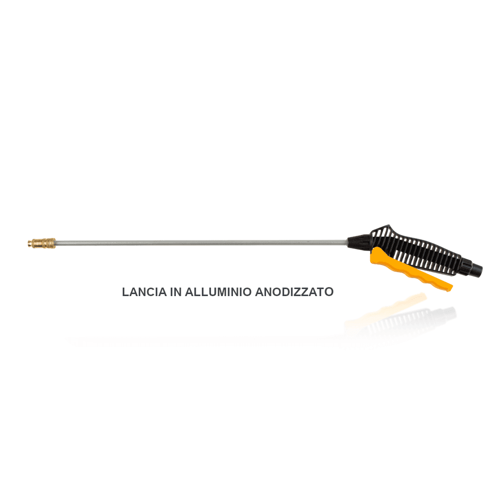 ORIGINALE VOLPI POMPA A ZAINO SPALLA LT 12 VBlack Komfort  Plastica Lancia allum - 4