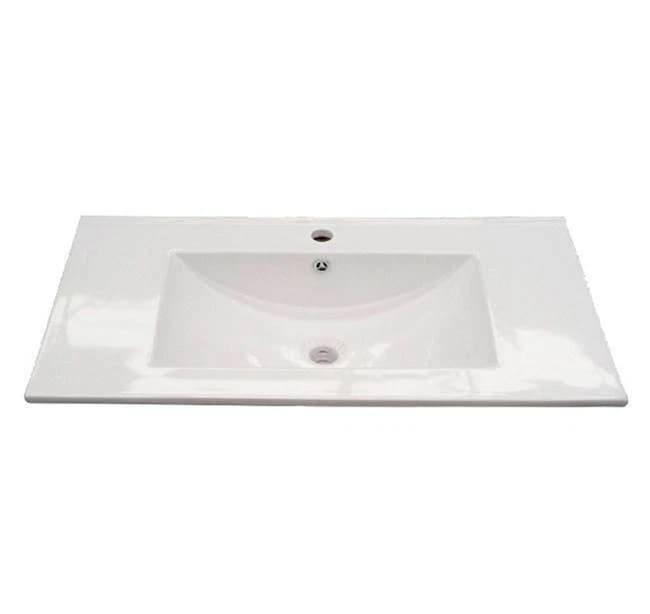 Mobile Bagno 80 Cm CON LAVABO E SPECCHIO Rovere - Dakota 94611 - 2