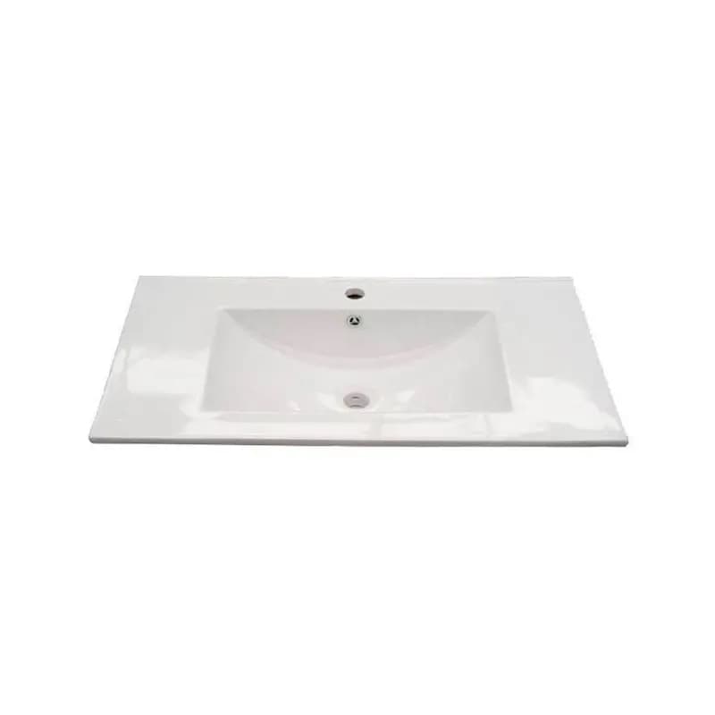 Mobile Bagno 80 Cm CON LAVABO E SPECCHIO Rovere - Dakota 94611 - 10