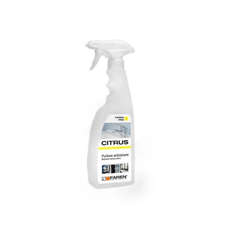 Disincrostante Detergente Citrus Faren 750 ml - Potere Lucidante e Anti-Calcare - 2