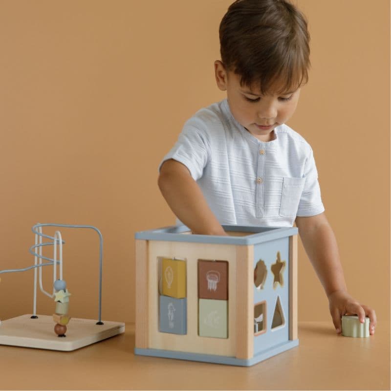 Cubo multi-attività Little Dutch in Cubi-gioco La Casa Del Bebè - Napoli, commercioVirtuoso.it