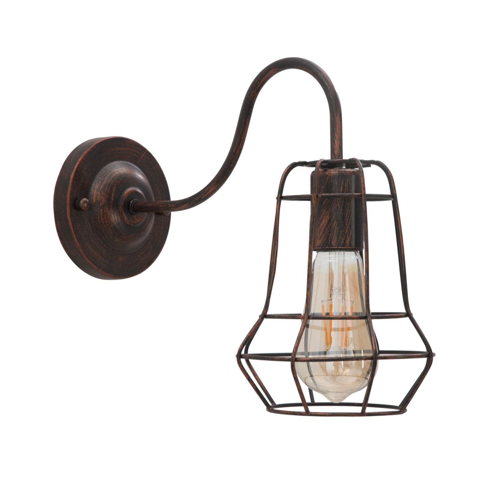 Lampada da muro con struttura in metallo per interni - 23