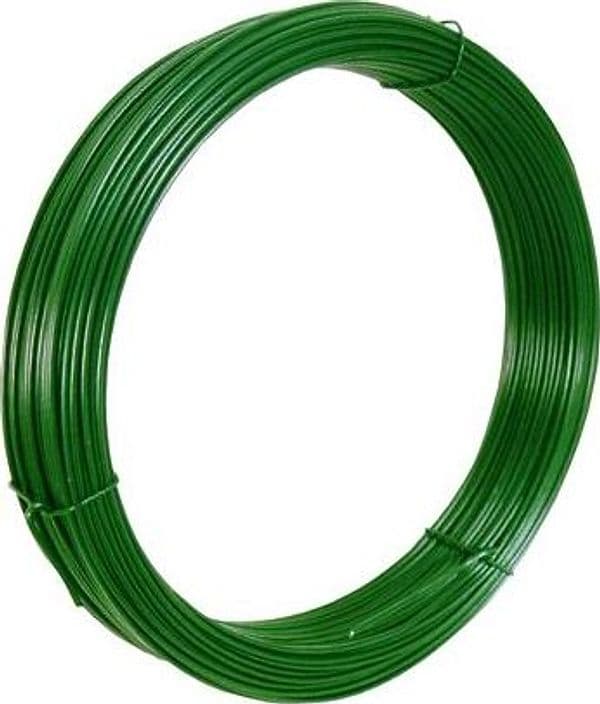 Filo Ferro Plastificato Verde 1-1,8 mm 100 mt. Vigor in Legami di torsione Taliachicce.it - Milazzo, commercioVirtuoso.it