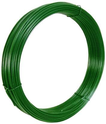 Filo Ferro Plastificato Verde 2-2,8 mm 100 mt. Vigor in Legami di torsione Taliachicce.it - Milazzo, commercioVirtuoso.it