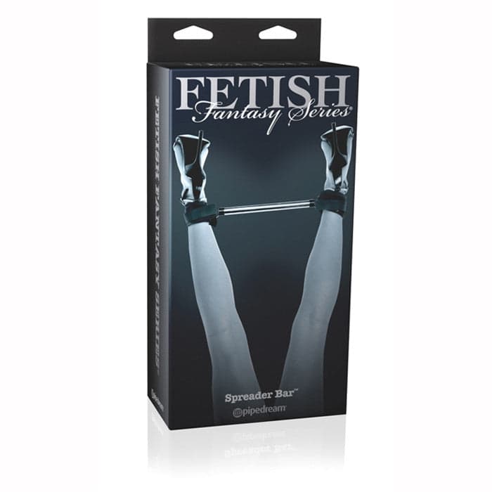 Barra divaricatrice bondage tubo 26 cm cavigliere sistema blocco BDSM fetish kit in prodotto Erosdom - Palmi, commercioVirtuoso.it