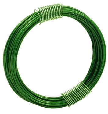 Filo Ferro Plastificato Verde 0,7-1,1 mm 20 mt. Vigor in Legami di torsione Taliachicce.it - Milazzo, commercioVirtuoso.it